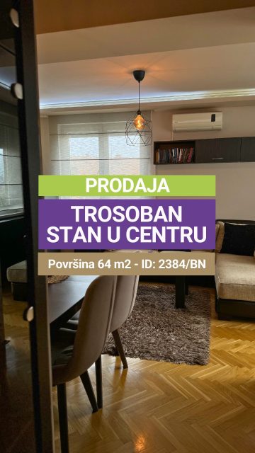 ✔️Prodaja ✔️Trosoban stan ✔️Namješten uključujući sve električne uređaje ✔️64m² ✔️II sprat ✔️Lift ✔️Modern ✔️Useljiv ✔️Garažno mjesto u podzemnoj garaži ✔️Dnevni boravak sa trpezarijom ✔️2 terase ✔️Kuhinja ✔️2 sobe ✔️Kupatilo ✔️Hodnik ✔️PVC stolarija sa roletnama ✔️Etažno centralno grijanje ✔️Klima uređaj ✔️Parket ✔️Namještaj po mjeri ✔️Spušteni plafoni sa LED rasvjetom ✔️Dekorativno obrađeni zidovi
📩 Pišite u DM za više informacija!
🔑 Broj nekretnine / ID: 2384/BN
🚫 Sve naše usluge za kupce su besplatne!
📱 Kontakt:
066/900-222 i 066/900-333
🌐 www.emporium-nekretnine.com
📍 Posjetite nas:
Agencija za poslovanje nekretninama
Ive Andrića br. 11, 76100 Brčko distrikt, BiH
📷 Pogledajte fotografije i rezervišite svoj termin za razgledanje!
✨ Mjesto gdje budućnost nije briga. Samo uživanje. 🏡💫
