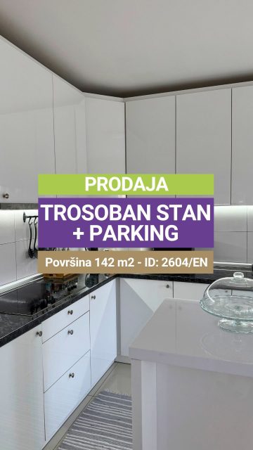 ✔️Prodaja ✔️Stan ✔️Namješten ✔️142m2 ✔️I sprat ✔️2 kupatila ✔️Dnevna soba ✔️Kuhinja sa trpezarijom ✔️Spavaća soba ✔️Dječija soba ✔️Ostava ✔️Vešeraj ✔️Hodnik ✔️Centralno grijanje ✔️Inverter klima

Za više informacija i zakazivanje obilaska, kontaktirajte nas. Vaš ključ za savršeni dom čeka! 🔑💫

📩 Pišite u DM za više informacija!

🔑 Broj Nekretnine/ ID: 2604/EN.
 🚫 Sve naše usluge za kupce su besplatne!

Kontakt:
📱 Mobilni: 066/900-222 i 066/900-333
🌐 www.emporium-nekretnine.com

📍Posjetite nas:
Agencija za poslovanje nekretninama
Ive Andrića br.11, 76100 Brčko distrikt, BiH

📷 Pogledajte fotografije i rezervišite svoj termin za razgledanje!

Mjesto gdje budućnost nije briga. Samo uživanje. 🏡✨