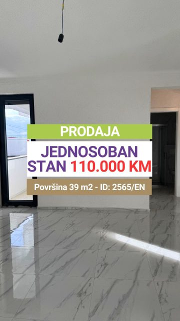 ✔️Prodaja ✔️Potpuno nov ✔️Jednosoban stan u prizemlju ✔️39 m² ✔️Mirna i atraktivna zona ✔️Idealna lokacija za život ili izdavanje ✔️Nova gradnja ✔️Dnevna soba sa kuhinjom ✔️Spavaća soba ✔️Kupatilo ✔️Hodnik ✔️Balkon ✔️PVC stolarija ✔️Podno etažno grijanje ✔️Keramičke pločice na podovima ✔️Kvalitetne sanitarije
📩 Pišite u DM za više informacija!
🔑 Broj nekretnine / ID: 2565/BN
🚫 Sve naše usluge za kupce su besplatne!
📱 Kontakt:
066/900-222 i 066/900-333
🌐 www.emporium-nekretnine.com
📍 Posjetite nas:
Agencija za poslovanje nekretninama
Ive Andrića br. 11, 76100 Brčko distrikt, BiH
📷 Pogledajte fotografije i rezervišite svoj termin za razgledanje!
✨ Mjesto gdje budućnost nije briga. Samo uživanje. 🏡💫
