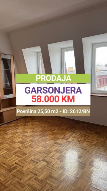 ✔️Prodaja ✔️Garsonjera u nadogradnji ✔️Centar ✔️25,50 m² ✔️V sprat ✔️Dnevna soba sa kuhinjom ✔️ Kupatilo ✔️Hodnik
📩 Pišite u DM za više informacija!
�🔑 Broj nekretnine / ID: 2612/BN
�🚫 Sve naše usluge za kupce su besplatne!
📱 Kontakt:�066/900-222 i 066/900-333�🌐 www.emporium-nekretnine.com
📍 Posjetite nas:�Agencija za poslovanje nekretninama�Ive Andrića br. 11, 76100 Brčko distrikt, BiH
📷 Pogledajte fotografije i rezervišite svoj termin za razgledanje!
✨ Mjesto gdje budućnost nije briga. Samo uživanje. 🏡💫