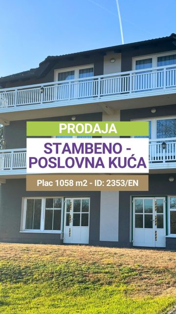 ✔️Prodaja ✔️Kuća ✔️3 Etaže ✔️U osnovi 135 m² ✔️Plac 1058 m² ✔️Stambeno-Poslovna kuća ✔️Odvojeni ulazi ✔️Odlična investicija
Raspored prostorija u prizemlju:�✔️Prizemlje ✔️Garaža ✔️Poslovni prostor
Raspored prostorija na prvom spratu:
✔️Dva stana ✔️Dva ulaza ✔️1 Dnevni boravak koji povezuje dva stana ✔️1 Kuhinja ✔️2 Spavaće sobe ✔️2 Kupatila ✔️Velika terasa ✔️Izlaz na balkon
Raspored prostorija na drugom spratu:
✔️Jedan stan sa kuhinjom, trepezarijom, balkonom spavaćom sobom i kupatilom ✔️1 Studio
📩 Pišite u DM za više informacija!
�🔑 Broj nekretnine / ID: 2535/EN
�🚫 Sve naše usluge za kupce su besplatne!
📱 Kontakt:�066/900-222 i 066/900-333�🌐 www.emporium-nekretnine.com
📍 Posjetite nas:�Agencija za poslovanje nekretninama�Ive Andrića br. 11, 76100 Brčko distrikt, BiH
📷 Pogledajte fotografije i rezervišite svoj termin za razgledanje!
✨ Mjesto gdje budućnost nije briga. Samo uživanje. 🏡💫