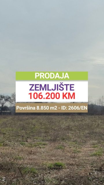 ✔️Prodaja ✔️Zemljište u Breziku ✔️Pored puta ✔️U blizini brze ceste ✔️8.850 m² ✔️12 KM/m2 ✔️Mogućnost parcelisanja: Cijena po dulumu je 12.000 KM ✔️Mirna lokacija ✔️Odličan pristup

📩 Pišite u DM za više informacija!
�🔑 Broj nekretnine / ID: 2606/EN
�🚫 Sve naše usluge za kupce su besplatne!

📱 Kontakt:�066/900-222 i 066/900-333�🌐 www.emporium-nekretnine.com

📍 Posjetite nas:�Agencija za poslovanje nekretninama�Ive Andrića br. 11, 76100 Brčko distrikt, BiH

📷 Pogledajte fotografije i rezervišite svoj termin za razgledanje!

✨ Mjesto gdje budućnost nije briga. Samo uživanje. 🏡💫

#emporiumnekretnine #brčko #zemljište #kupovinanekretnina