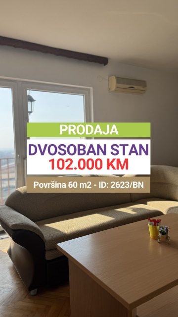 ✔️Prodaja ✔️Namješten ✔️Dvosoban stan ✔️Mirna lokacija ✔️VI sprat ✔️60 m² (uknjiženo) ✔️Dnevna soba sa trpezarijom ✔️Uvučena kuhinja ✔️2 spavaće sobe ✔️Kupatilo ✔️Hodnik ✔️Balkon ✔️PVC stolarija ✔️Etažno grijanje ✔️Klima uređaj ✔️Laminati ✔️Kvalitetna keramika i sanitarije
�Postoji mogućnost zamjene za jednosoban stan, što ovu ponudu čini još atraktivnijom za kupce koji žele manji prostor.

📩 Pišite u DM za više informacija!
�🔑 Broj nekretnine / ID: 2623/BN
�🚫 Sve naše usluge za kupce su besplatne!

📱 Kontakt:�066/900-222 i 066/900-333�🌐 www.emporium-nekretnine.com

📍 Posjetite nas:�Agencija za poslovanje nekretninama�Ive Andrića br. 11, 76100 Brčko distrikt, BiH

📷 Pogledajte fotografije i rezervišite svoj termin za razgledanje!

✨ Mjesto gdje budućnost nije briga. Samo uživanje. 🏡💫

#emporiumnekretnine #brčko #kupovinanekretnina