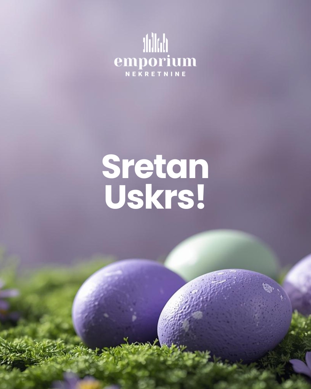 Sretan Uskrs! 🐣
Neka vam ovaj praznik donese mir, radost i toplinu doma.
Vaš Emporium Nekretnine.