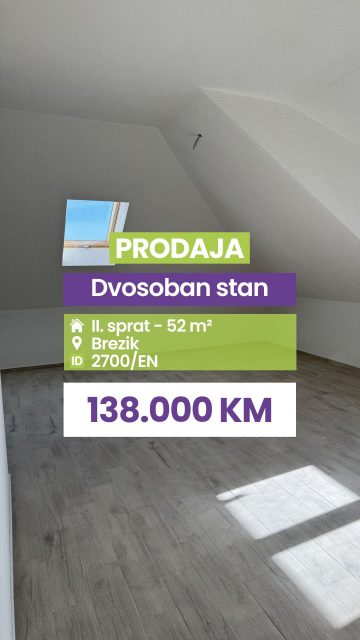 ✔️Prodaja ✔️Namješten ✔️Dvoosoban stan ✔️52m² ✔️ II. sprat ✔️Lift
📩 Pišite u DM za više informacija!
🔑 Broj nekretnine / ID: 2700/EN
🚫 Sve naše usluge za kupce su besplatne!
📱 Kontakt: 066/900-222 i 066/900-333 🌐 www.emporium-nekretnine.com
📍 Posjetite nas:�Agencija za poslovanje nekretninama�Ive Andrića br. 11, 76100 Brčko distrikt, BiH
📷 Pogledajte fotografije i rezervišite svoj termin za razgledanje!
✨ Mjesto gdje budućnost nije briga. Samo uživanje. 🏡💫
#emporiumnekretnine #brčko #kupovinanekretnina