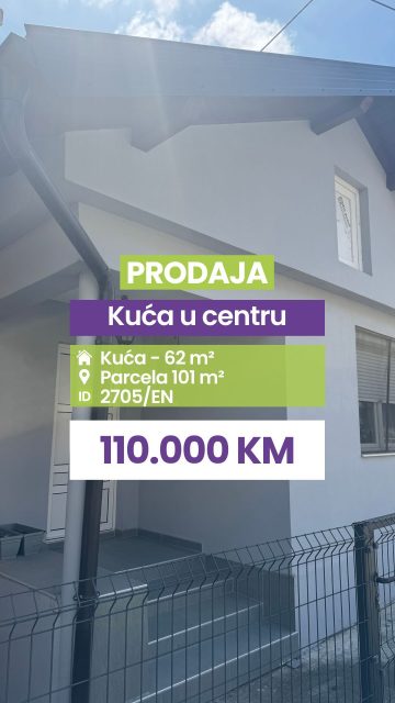 ✔️Prodaja ✔️Kuća ✔️Blizu parka ✔️Parcela 101m² ✔️62m² ✔️PVC stolarija sa roletnama 

📩 Pišite u DM za više informacija!
�🔑 Broj nekretnine / ID: 2705/EN
�🚫 Sve naše usluge za kupce su besplatne!

📱 Kontakt:�066/900-222 i 066/900-333�🌐 www.emporium-nekretnine.com

📍 Posjetite nas:�Agencija za poslovanje nekretninama�Ive Andrića br. 11, 76100 Brčko distrikt, BiH

📷 Pogledajte fotografije i rezervišite svoj termin za razgledanje!

✨ Mjesto gdje budućnost nije briga. Samo uživanje. 🏡💫

#emporiumnekretnine #brčko #kupovinanekretnina