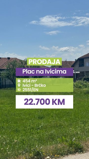✔️Prodaja ✔️Plac ✔️454m² ✔️Brčko

Broj nekretnine / ID: 2551/EN

Pišite u DM za više informacija!
 Sve naše usluge za kupce su besplatne!

Kontakt: 066/900-222 i 066/900-333 
Za više nekretnina posjetite naš web sajt: www.emporium-nekretnine.com

Nalazimo se na adresi:  Ive Andrića br. 11, 76100 Brčko distrikt, BiH

Emporium Nekretnine su
mjesto gdje budućnost nije briga.

#emporiumnekretnine #brčko #kupovinanekretnina